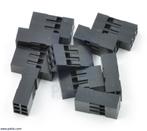 0,1 &#039;&#039; (2,54 mm) krimp connector behuizing: 2x3-pi, Hobby en Vrije tijd, Elektronica-componenten, Verzenden, Nieuw