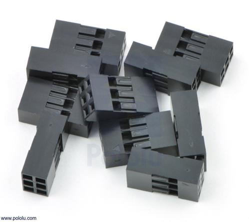 0,1 &#039;&#039; (2,54 mm) krimp connector behuizing: 2x3-pi, Hobby en Vrije tijd, Elektronica-componenten, Verzenden