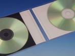 100 Plastic hoesjes voor Dubbel CD's - Ruimtebesparend, Verzenden, Nieuw in verpakking