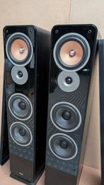 Teufel Ultima 40 MK2 (paar) - Mooie zuilspeakers, Ophalen, Zo goed als nieuw, 120 watt of meer, Front, Rear of Stereo speakers