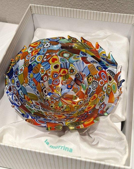 Murano - La Murrina - Kom - Muranoglas - Met doos en, Antiek en Kunst, Antiek | Glas en Kristal