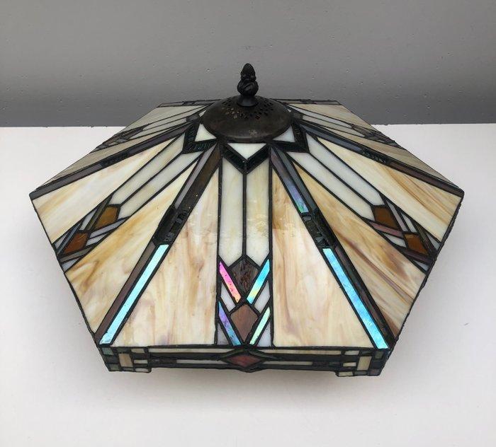 Lumi Lamp - Plafondlamp - Glas-in-lood - Prachtige, Antiek en Kunst, Curiosa en Brocante