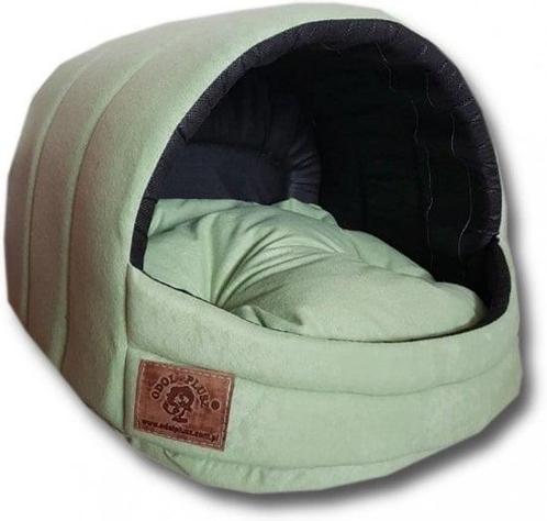 Stijlvol hondenbed in mat groen - modern design voor klei..., Dieren en Toebehoren, Hondenmanden, Nieuw, Overige, Ophalen of Verzenden