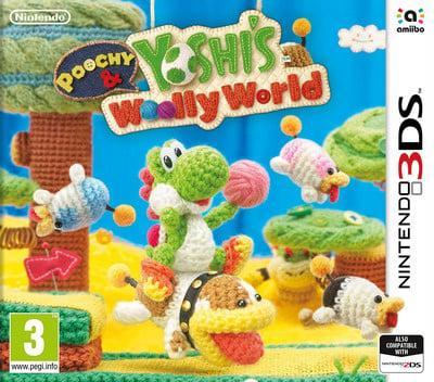 3DS Poochy & Yoshis Woolly World, Spelcomputers en Games, Games | Nintendo 2DS en 3DS, Zo goed als nieuw, Verzenden