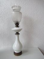 Kosmos Brenner - Olielamp - Grote antieke olielamp - Opaline, Antiek en Kunst