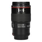 Canon EF 100mm f/2.8L Macro IS USM met garantie, Ophalen of Verzenden, Gebruikt