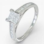 Zonder minimumprijs - Ring - 14 karaat IGI, Witgoud -, Nieuw