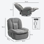 TRUUSK Relaxstoel, TV-stoel Met Ligfunctie, Schommelfunctie,, Huis en Inrichting, Fauteuils, Verzenden, Nieuw