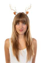 Haarband Rendier Lampjes Bruin Diadeem Ree Eland Lichtjes Ru, Ophalen of Verzenden, Nieuw, Accessoires