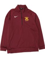 NIKE Mens Minnesota Zip Neck Sweatshirt Jumper XL Burgundy, Verzenden, Nieuw