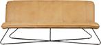 - Kenia leer Cognac | Maand actie, Huis en Inrichting, Banken | Bankstellen, 150 tot 200 cm, Nieuw, Ophalen of Verzenden, Rechte bank