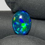 Gerookte zwarte Ethiopische opaal 1,35 karaat - video