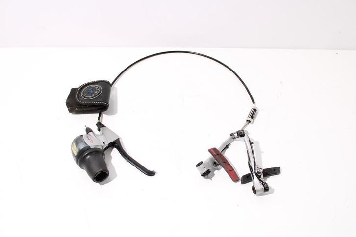 8 versnelling shifter + complete voorrem v-brake | RIH Omega, Fietsen en Brommers, Fietsonderdelen, Zo goed als nieuw
