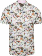 R2 Polo Japanese Knitted Flower Print maat 3XL Heren, Verzenden, Nieuw, Overige maten, R2 Amsterdam