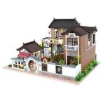 Crafts & Co miniatuur huisje - 24 x 19 x 32 cm | 10+ jaar, Huis en Inrichting, Kamerplanten, Verzenden