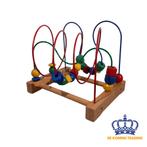 Grote Kralenspiraal | 7 Houten Puzzels | Speelgoed, Verzenden, Zo goed als nieuw, Overige typen