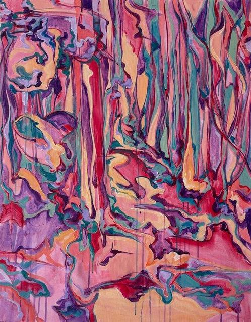 Crescentia K. - Piece of my Heart, Antiek en Kunst, Kunst | Schilderijen | Modern