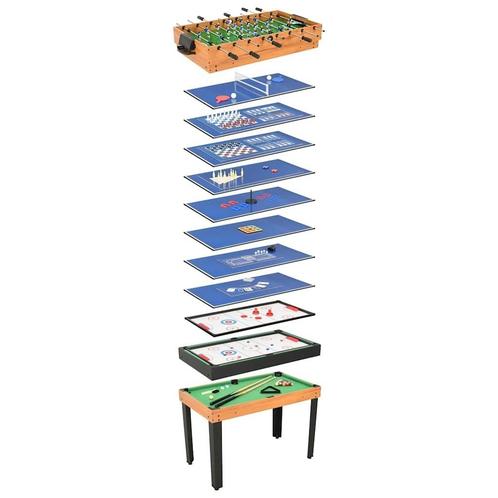 Multispeeltafel 15-in-1 - Retourdeal! 35% Korting, Hobby en Vrije tijd, Gezelschapsspellen | Bordspellen, Nieuw, Ophalen of Verzenden