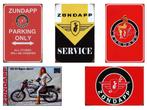 Metalen Wandbord Reclame bord Zundapp brommer bromfiets, Fietsen en Brommers, Brommeronderdelen | Zundapp, Ophalen of Verzenden