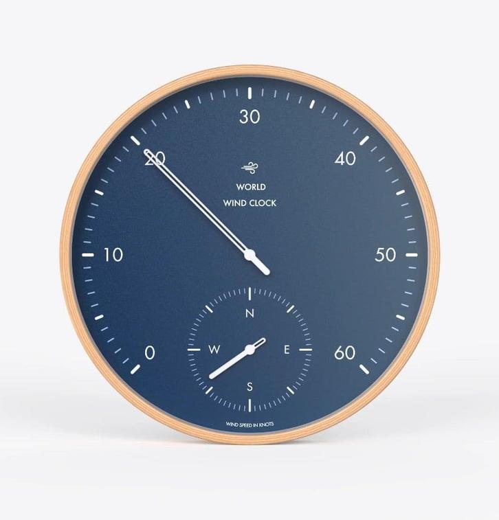 Windsupp World Wind Meter Klok, Watersport en Boten, Accessoires en Onderhoud, Nieuw, Ophalen of Verzenden