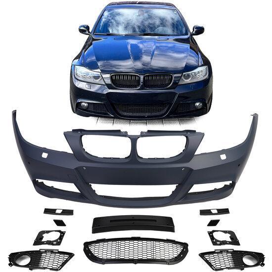 M Pakket Voorbumper Met PDC BMW E90 E91 2008 - 2011 B8277, Auto-onderdelen, Carrosserie en Plaatwerk, Nieuw, BMW, Voor, Bumper