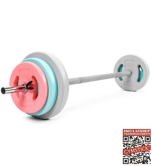 Gymstick Vivid Pump Set - 20 kg - Met Online, Sport en Fitness, Fitnessmaterialen, Nieuw, Verzenden