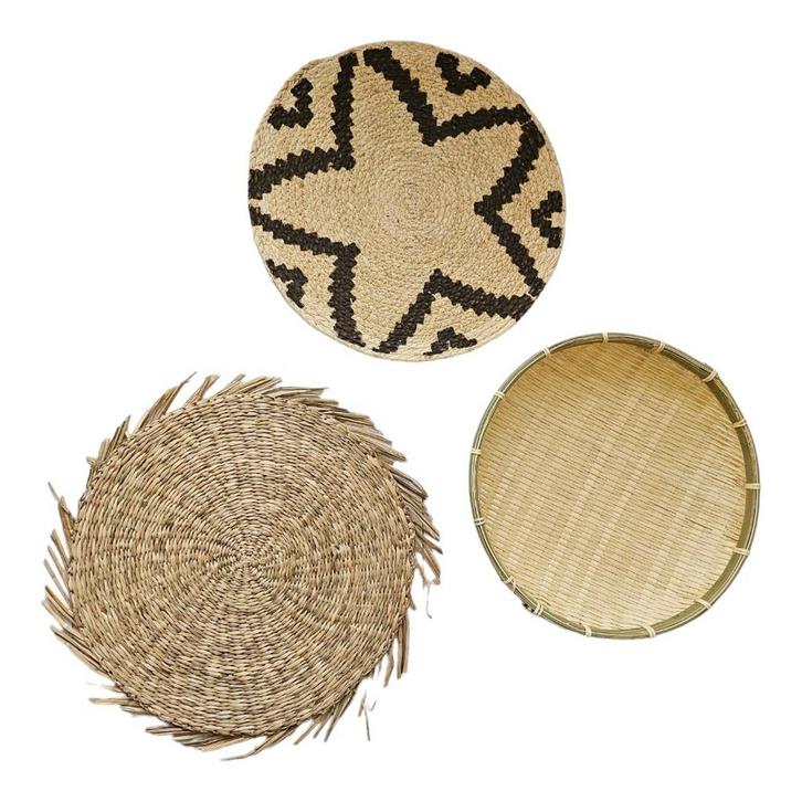 Set 17 wand - veranda decoratie 3 stuks, Tuin en Terras, Tuinwanddecoratie, Verzenden