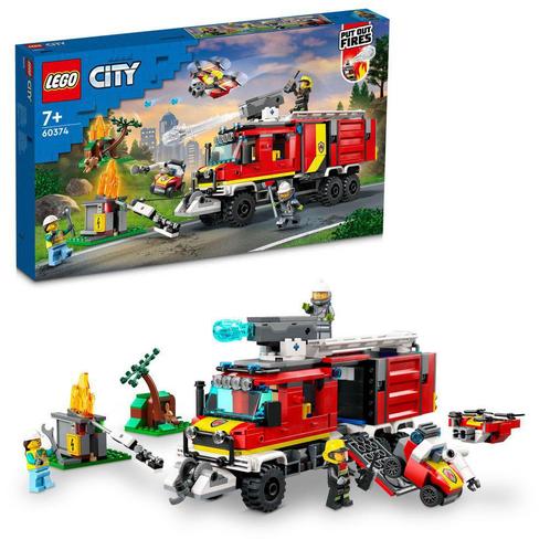 LEGO City - Fire Brigade Command Vehicle 60374, Kinderen en Baby's, Speelgoed | Duplo en Lego, Ophalen of Verzenden