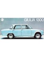 1964 ALFA ROMEO GIULIA 1300 BROCHURE DUITS, Boeken, Auto's | Folders en Tijdschriften, Nieuw, Alfa Romeo, Author
