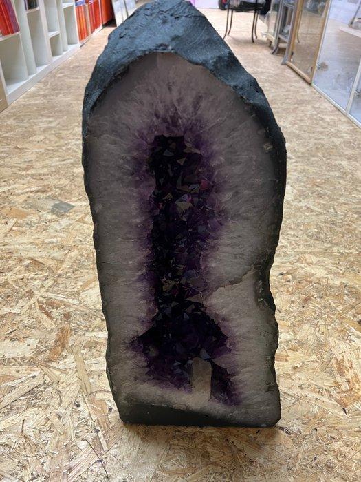 amethist Geode - Hoogte: 60 cm - Breedte: 25 cm- 45 kg - (1), Verzamelen, Mineralen en Fossielen