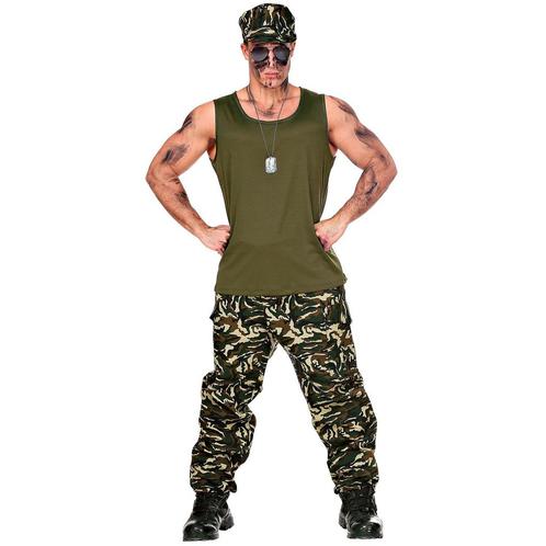 Leger Kostuum Heren, Kleding | Heren, Carnavalskleding en Feestkleding, Nieuw, Verzenden