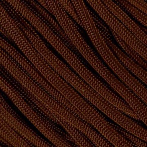 Chocolate Brown Paracord 550 - Type 3 - 15 meter - #19, Hobby en Vrije tijd, Kralen en Sieraden maken, Overige typen, Nieuw, Ophalen of Verzenden