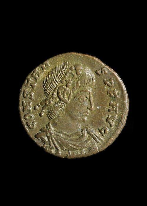 Oud-Romeins Brons Ae4 of Constans (Zonder Minimumprijs), Antiek en Kunst, Antiek | Overige Antiek