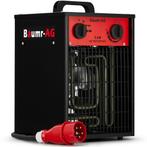 Werkplaatskachel 5 kW - ventilatorkachel met thermostaat, Doe-het-zelf en Verbouw, Verwarming en Radiatoren, Ophalen of Verzenden