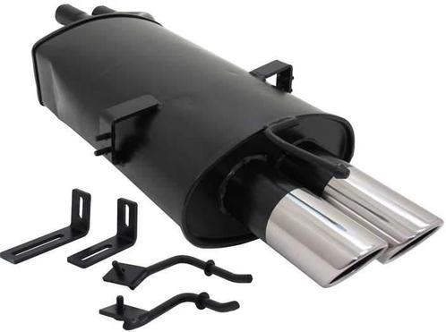 Sportuitlaat Bmw 3-Serie E46 Sedan Coupe Touring 2x76mm SR, Auto-onderdelen, Uitlaatsystemen, Nieuw, Verzenden