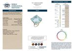 Ring WGI-gecertificeerde 71,35-karat octagonale stapgeslepen, Nieuw