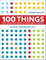 100 Things Every Designer Needs to Know About  9780136746911, Boeken, Verzenden, Zo goed als nieuw