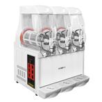 GGM Gastro | Slush machine - 3x 10 liter - 950 Watt - Wit |, Verzenden, Nieuw in verpakking