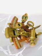 Sextant - Hout, Messing - maritime, Antiek en Kunst, Curiosa en Brocante