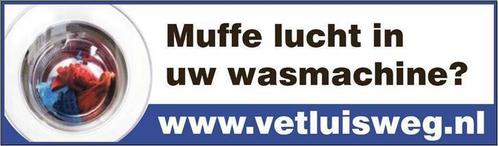 Vieze lucht in wasmachine, Zwarte strepen in wasgoed, muf, Witgoed en Apparatuur, Onderdelen en Toebehoren, Nieuw, Ophalen of Verzenden