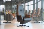 Gealux moderne sta op stoel /relaxfauteuil leer Twinz TW8200, Nieuw, Leer, Ophalen of Verzenden, Design made in Holland