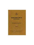 1952 MERCEDES BENZ 170 DA INSTRUCTIEBOEKJE DUITS, Auto diversen, Handleidingen en Instructieboekjes