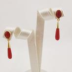Koraal - Argento 925 - Oorbellen - Italiaans ambacht