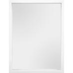 Spiegel - Wandspiegel - Trion Lea - Wit - 34x45cm -, Huis en Inrichting, Woonaccessoires | Spiegels, Ophalen of Verzenden, Nieuw