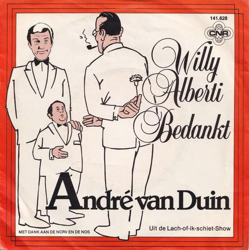 vinyl single 7 inch - AndrÃ© van Duin - Willy Alberti Bed., Cd's en Dvd's, Vinyl Singles, Zo goed als nieuw, Verzenden