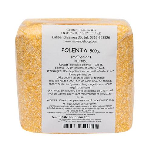 Molen de Hoop Maisgries (polenta) 500gr, Hobby en Vrije tijd, Taarten en Cupcakes maken, Nieuw, Verzenden