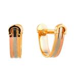 Cartier - Manchetknopen - 18 karaat Geel goud, Roségoud,, Sieraden, Tassen en Uiterlijk, Antieke sieraden