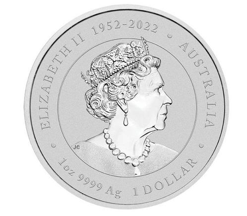 Australië. 1 Dollar 2024 Lunar III Year of the Dragon 1 oz, Postzegels en Munten, Munten | Europa | Niet-Euromunten