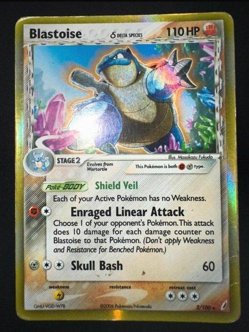 Pokémon - 2 Card - Blastoise, Umbreon Reverse holo, Hobby en Vrije tijd, Verzamelkaartspellen | Pokémon