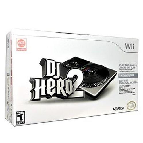 Dj Hero 2 Turntable + DJ Hero Game [Complete], Spelcomputers en Games, Spelcomputers | Nintendo Wii, Zo goed als nieuw, Ophalen of Verzenden